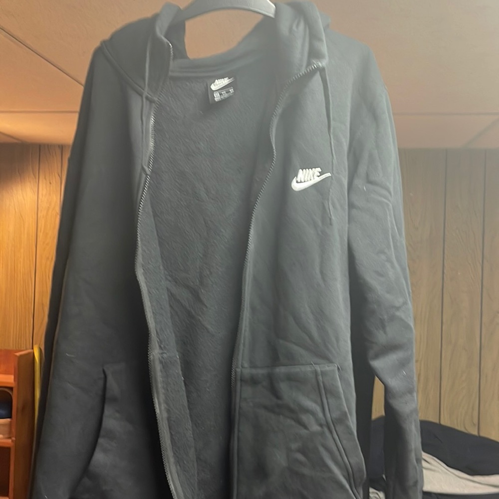 Zip up sweatshirt